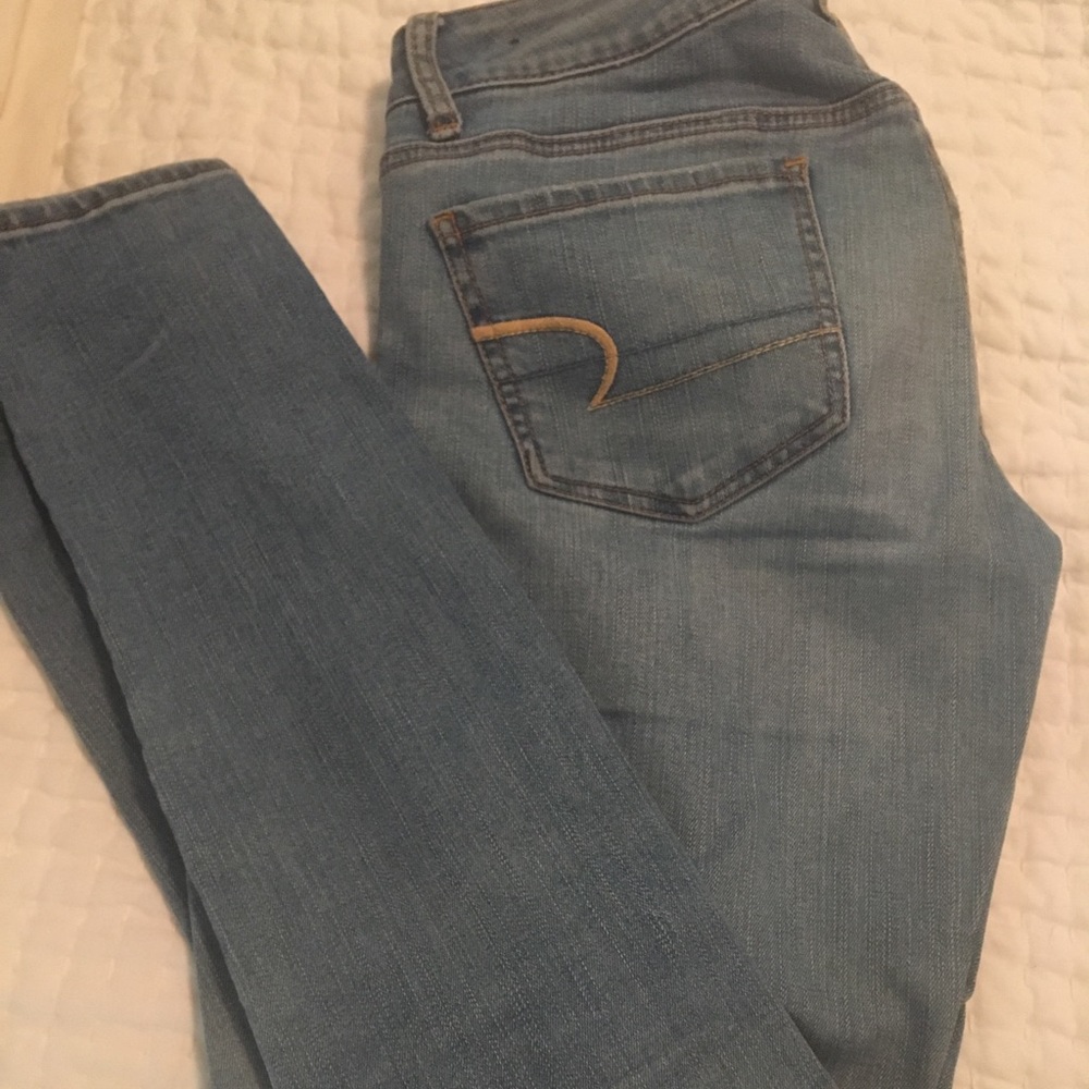 American Eagle jegging in light blue